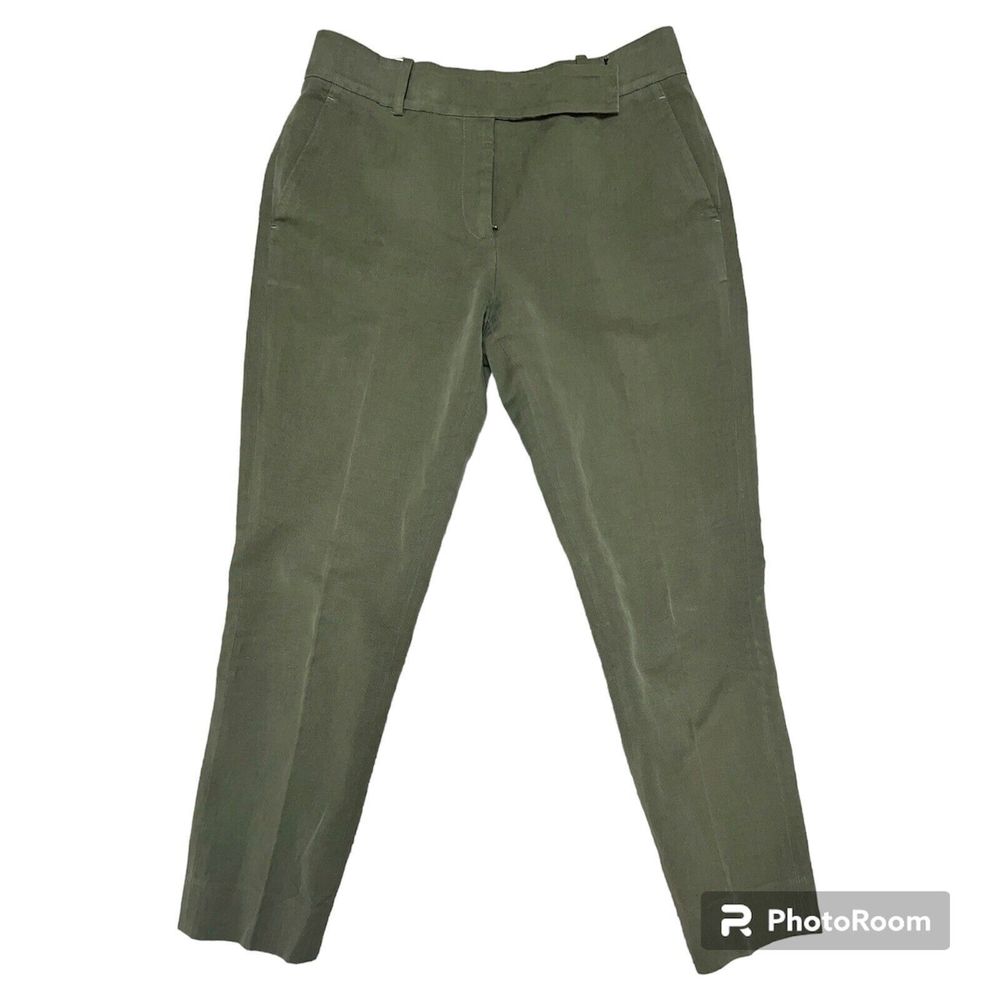BARNEYS NEW YORK TASTE LUXURY HUMOR Pant Size 42-8 Made in‎ Italy Olive Green